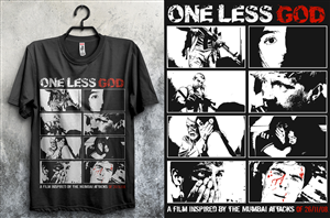 One Less God T-shirt | T-shirt Design by db1404