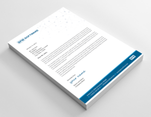 Software company design for letters and quotations | Letterhead Design by jetweb