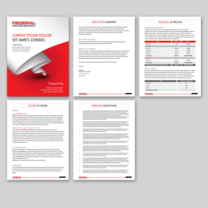 Proposal Microsoft Word Template | Word Template Design by kousik