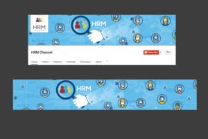 Create a channel art for human resources youtube channel | YouTube Design by ravi_k5