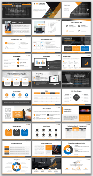 We search a new powerpoint template for our new CI | PowerPoint Design by IndreDesign