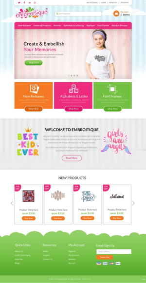 Shabby Shic / Elegant - Web branding and elements needed | Web Design by pb