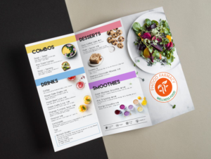 Design a menu for health restaurant | Menu Design by rug