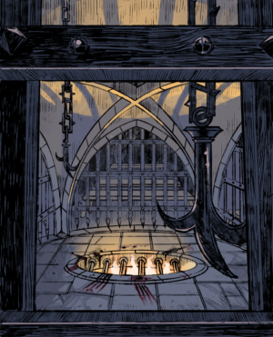 Medieval Dungeon and Arena Pit | Illustration Design by Mohsart