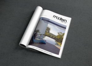 Modern Pools one page print magazine ad - Luxe Magazine | Print Design by Svetlin Angelov