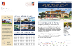 Quarterly real estate newsletter | Newsletter Design by JustACreative1