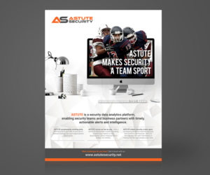 Ad for Cyber Security Company- Print Ad | Advertisement Design by bhaska