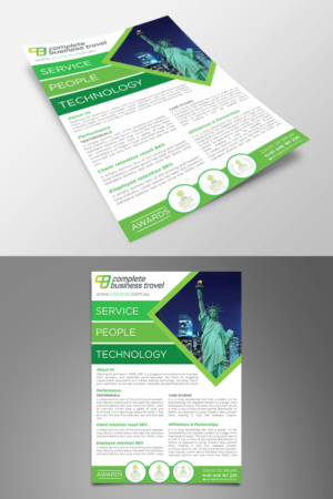 Complete Business Travel Capability Statement | Flyer Design by ecorokerz
