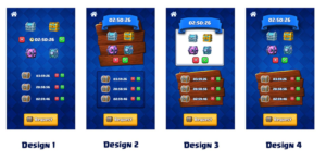 Simple Single Screen CLASH ROYALE | App Design by Victor