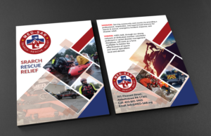 INFO and INTEREST Flyer - SEARCH AND RESCUE COMANY  | Flyer Design by Deziners Zone