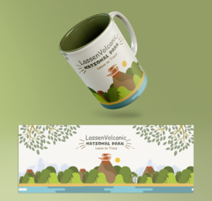 Lassen Volcanic National Park Mug Design | Cup and Mug Design by RGraphic