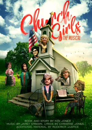 CHURCH GIRLS, the musical | Poster Design by TridentDesigns