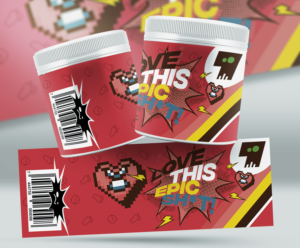 GUICE Real Energy (Energy Drink) Promo Sticker Designs | Advertisement Design by AmnRha