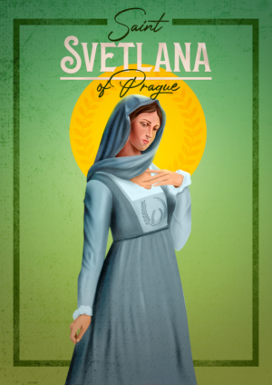 Saint Svetlana of Prague - Personal Saint | Art Design by Pharsheed