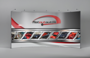 Flat Out Autos SEMA Booth Display | Trade Show Booth Design by Maestroto