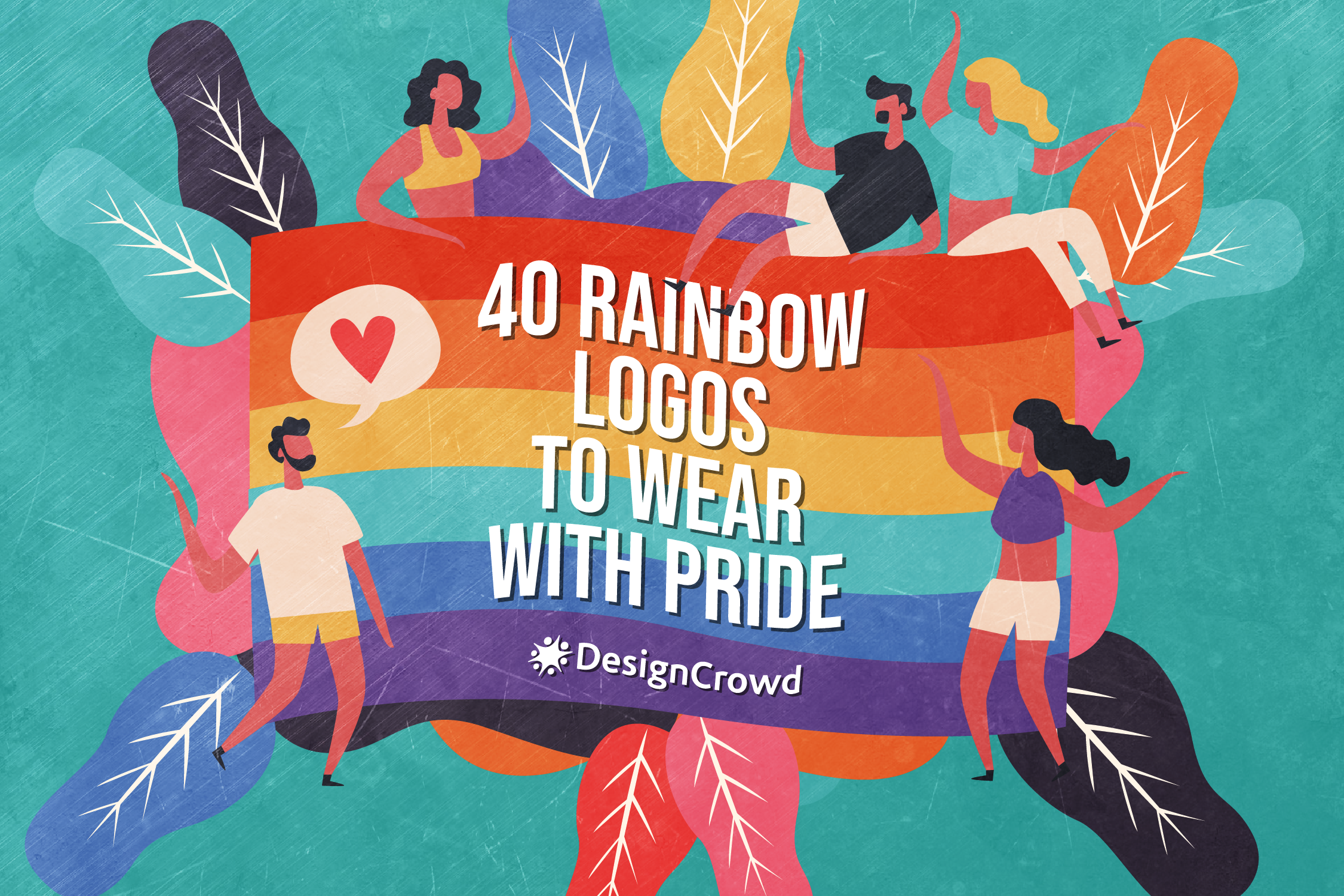 40 Rainbow Logos To Wear With Pride blog thumbnail