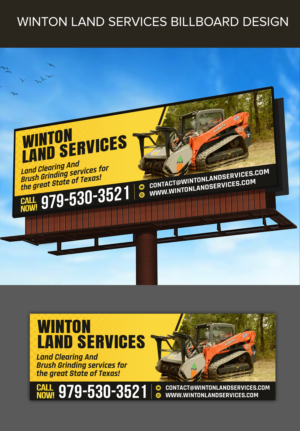 WINTON LAND SERVICES BILLBOARD DESIGN | Billboard Design by ARTOGRAPHY