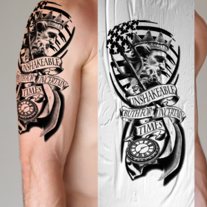Unshakeable  | Tattoo Design by orangecode