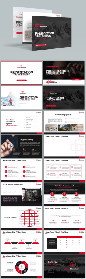Suisse Blockchain | PowerPoint Design by IndreDesign