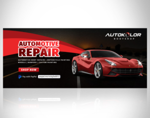Autobody repair paint repairs spray painting bodywork crash repairs | Facebook Design by Pratik Bhushan jha